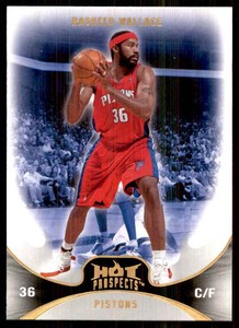 2008-09 Fleer Hot Prospects Rasheed Wallace #84