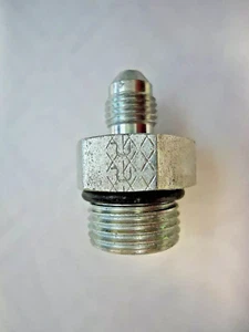 6400-4-8 gerade JIC auf O-Ring Boss Adapter Stecker Stahl - Bild 1 von 1