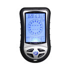 Hiking Handheld LED Digital 8 in 1 Compass Altimeter Barometer Thermometer Clock