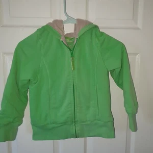 LL Bean Kids Winter Coat Jacket Girls Size S 8 Green Insulated - Picture 1 of 5