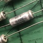 100uF 6v Sprague Axial Electrolytic Capacitor TE1102 105&#39;c Audio Mini 30D 10pcs