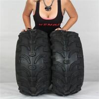 Kenda Bear Claw ATV Front Set of 2 22-12-9 UTV Polaris Rear Tires 22x12x9