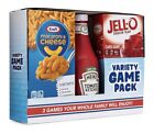 Game Pack 3 Kraft, JELL-O, HEINZ Game Set Cards & Dice Fun On The Go New SEALED