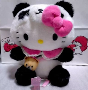 Hello Kitty Ueno Panda Sanrio Stofftier Plüschtier limitiert auf Ueno Store selten JAPAN - Bild 1 von 14