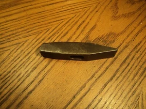 Vintage Cross Peen Hammerkopf Werkzeug nur 4-1/16 Zoll lang Markenlos - Bild 1 von 13