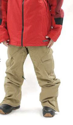 686 Infinity Cargo Snowboard Pant (L) Khaki M0W212-KHA - Image 1 of 2