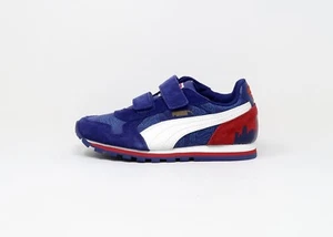 Puma ST Runner Superman Blue Children Little Kids Boys Girls Shoes Sneakers - Picture 1 of 6