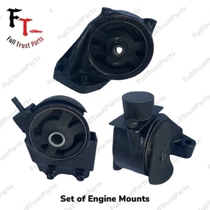 SET OF 3 ENGINE MOUNTS -- FITS: 2001-2005 HYUNDAI XG300 & XG350 (3.0L & 3.5L). - Bild 1 von 8