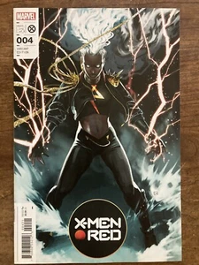 X-MEN ROJO #4 STEPHANIE HANS VARIANTE 1:25 MARVEL COMICS 2022 CASI NUEVO - Imagen 1 de 10