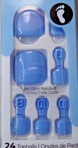IMPRESS PEDICURA UÑAS DE LOS PIES Azul - Imagen 1 de 3
