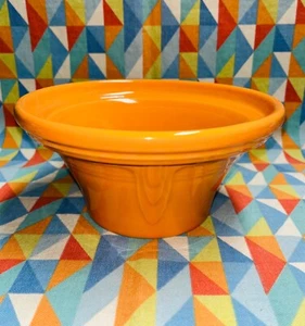 NEW FIESTA Tangerine Orange Hostess Serving Bowl 41 ounce FIESTAWARE ships free - Picture 1 of 8