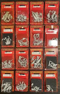 Warhammer Lizardmen Blisters Multi-Listing 1997-2001 Sealed NIB Metal Pewter - Picture 1 of 37