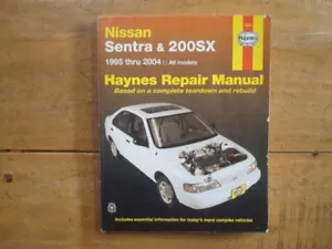 1995 thru 2004 Nissan Sentra & 200SX Repair Manual - Picture 1 of 4