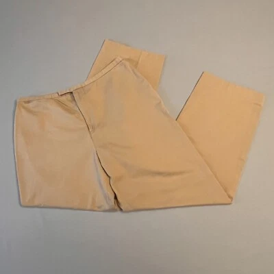 Pantalones Cortos Ralph Lauren Etiqueta Negra Para Mujer 10 Caqui Tostado Rectos Hechos en Hong Kong Foto 1 de 4