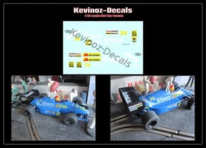 Calcomanías escala 1/32 para coche slot NSR/Scalextric - Osella FA1G, 1985 - Imagen 1 de 3