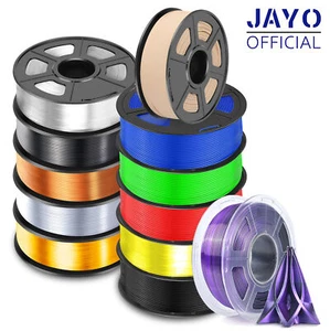 JAYO 1.1kg PLA PLA+ SILK PLA High Speed PETG 1.75mm 3D Printer Filament Neatly - Picture 1 of 100