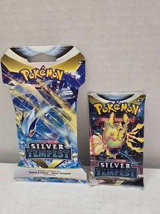 (2x) Pokémon Espada y Escudo 2022 TCG Silver Tempest Booster Packs 10 cartas cada uno - Imagen 1 de 2