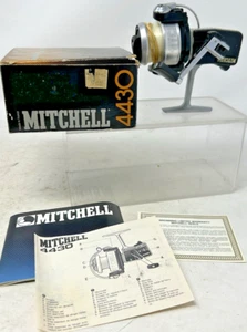 Vintage Mitchell 4430 Reel with Box & Manual - Picture 1 of 6
