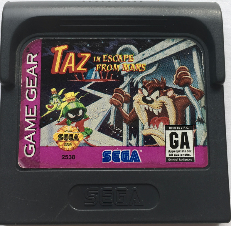 Taz in Escape From Mars Game Gear