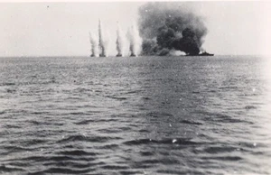 WWII Battleship Battle of Dakar Photo September 1940 - Imagen 1 de 2