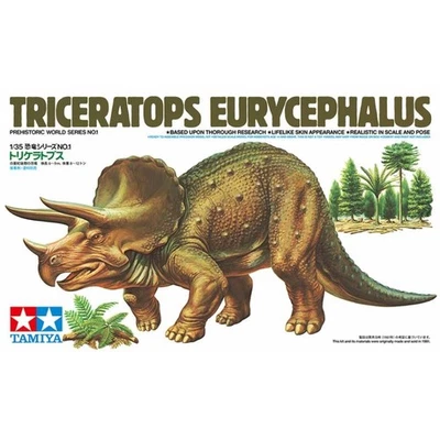 Triceratopo Eurycephalusmaquette Triceratopo Eurycephalus TAMIYA 60201 1:3 5 Fi - Immagine 1 di 2