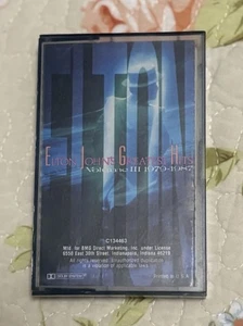 Elton John Greatest Hits Volume III 1979-1987 Cassette Tape - Picture 1 of 4