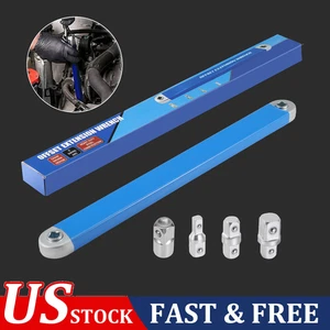 Upgraded Impact Ready Offset Extension Wrench, Tight Reach Extension Wrench Set - Picture 1 of 13