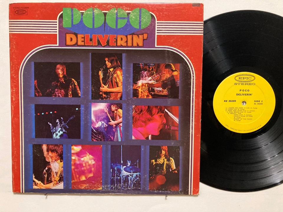 Poco – Deliverin' LP - 1971 - VG+/VG+ - Image 1 of 3