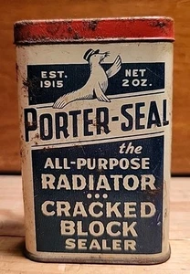PORTER-SEAL Radiador Todo Propósito Bloque Grietado Sellador Metal Estaño Copia 1939 - Imagen 1 de 6