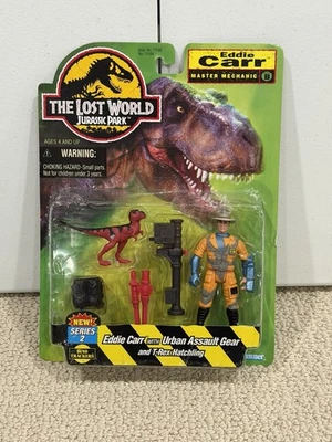 The Lost World: Jurassic Park Eddie Carr Serie 2 Deluxe RARO Foto 1 de 2
