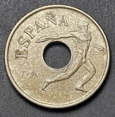 25 Pesetas 1990 Spain - Image 1 of 2