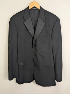 Hugo Boss Tuxedo Men's 44R Black Single Breasted Wool - Picture 1 of 15