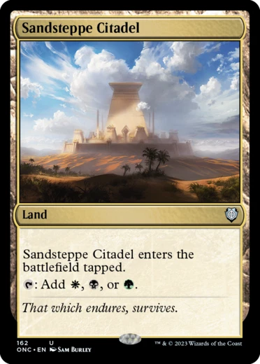 MTG Sandsteppe Citadel English ONC - Image 1 of 1
