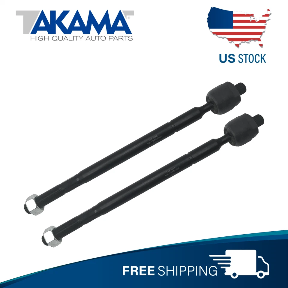 2 pcs ⭐TAKAMA⭐ Front Steering Inner Tie Rod Ends For 19-24 TOYOTA RAV-4 RAV4 - Image 1 of 4