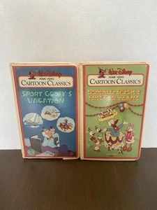 Walt Disney Donald Duck’s First 50 Years Vol 9 VHS Sport Goofy’s Vacation Lot - Picture 1 of 3