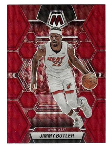 2022-23 Jimmy Butler Panini Mosaic Red Wave - Miami Heat - Imagen 1 de 2