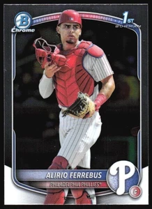 2025 Bowman Chrome Alirio Ferrebus #BCP-198 1st Bowman Philadelphia Phillies - Picture 1 of 2