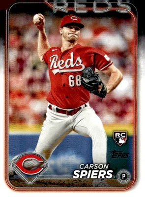 2024 Topps #365 Carson Spiers - Image 1 of 2
