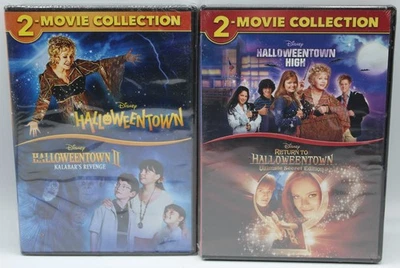 Complete Disney Halloweentown Series 1 2 3 & 4 Movie Pack Halloween DVD Bundle Foto 1 de 4