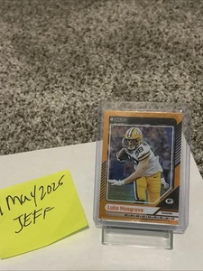 2024 donruss panini footballl Luke Musgrave No 251 Orange 85/99 - Picture 1 of 3