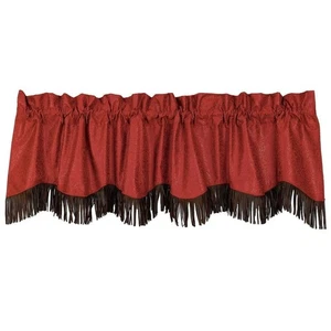 Neu in Packung - Hiend Accents Western Cheyenne Volant mit Fransen - 84" x 18" - Bild 1 von 1
