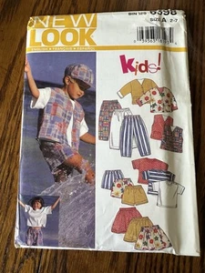 New Look Pattern 6398 Uncut KIDS Size A 2-7 - Picture 1 of 2