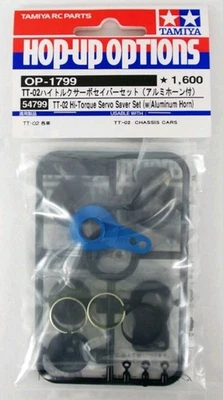 Tamiya 54799 TT-02 Hi-Torque Servo Saver Set (mit Alu Horn), TT01/TT02/TT02B - Bild 1 von 3