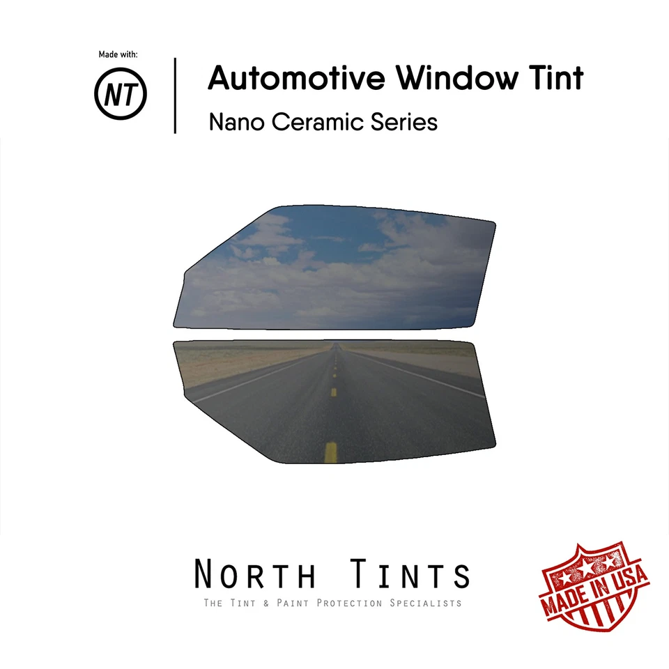 Película de tinte de ventana precortada nano cerámica vidrio para automóvil Nissan 370Z 2009-2019 cupé Foto 1 de 4