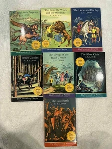 The Chronicles Of Narnia Box Set Full C.S Lewis - Foto 1 di 8
