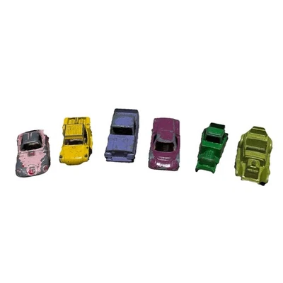 Lot Of 6 Vintage Tootsie Toy Diecast Metal Cars And Trucks - Image 1 of 4