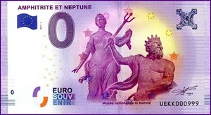 ***N°999*** RARE NUMERO TRIPLE / BILLET SOUVENIR 0 € / 0 € SCHEIN / UEKK 2017-1 - Picture 1 of 1