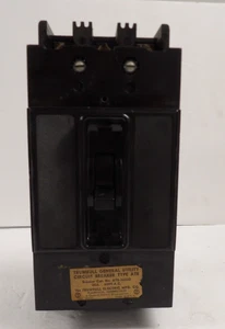 GE TRUMBULL ATB36020 20A 600V, BOLT ON, 3 POLE, OLD DISCONT BREAKER, USED - Picture 1 of 4