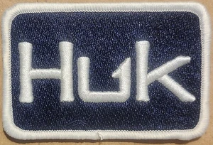 Huk Gear ferro ricamato su toppa abbigliamento e abbigliamento pesca - Foto 1 di 1