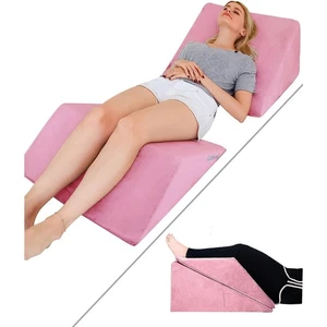 Lisenwood Foam Bed Wedge Pillow Set- Reading Pillow & Back Support Wedge Pillow - Picture 1 of 1